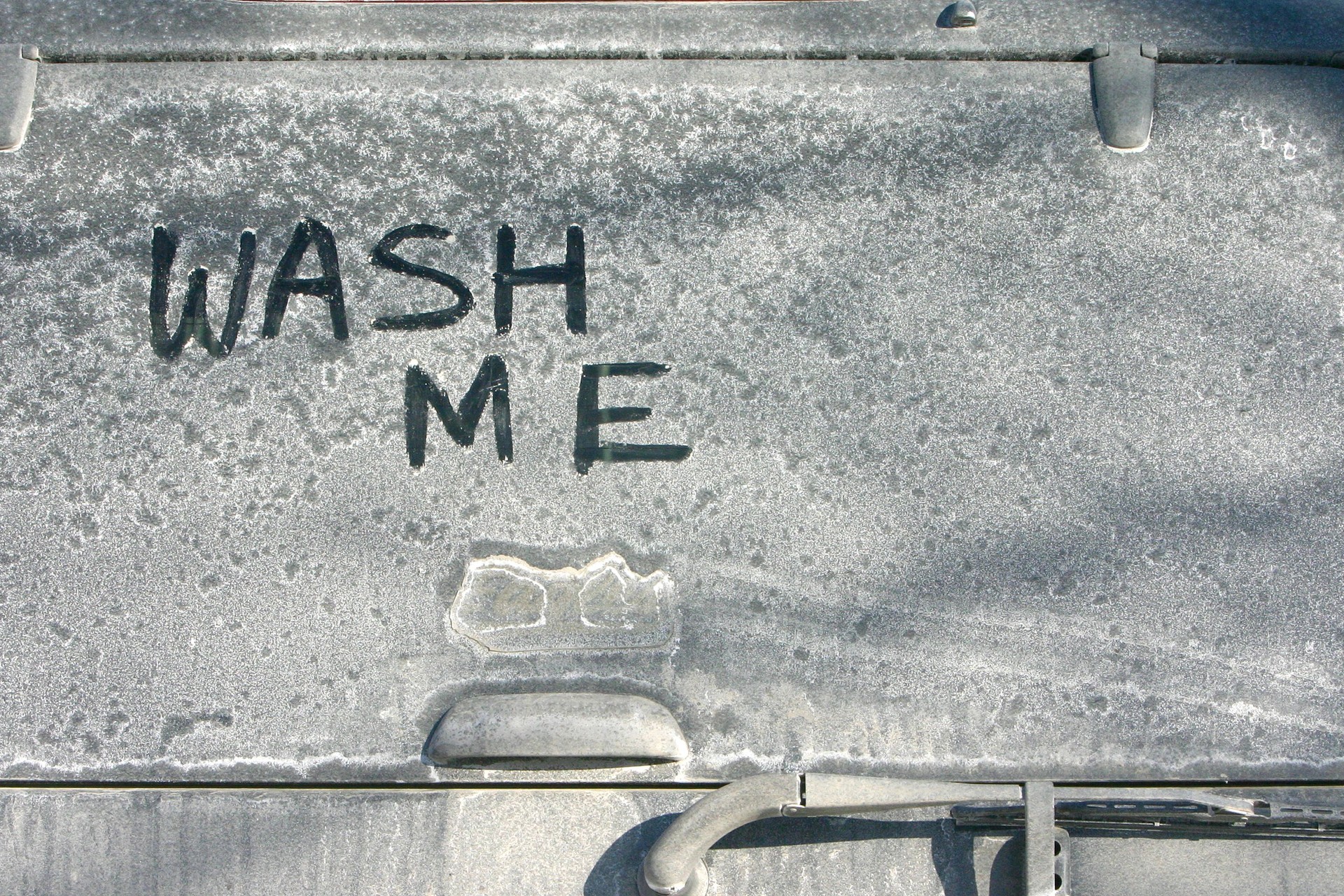 wash me